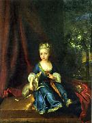 unknow artist Portrait of Friederike Luise von Preuben oil painting reproduction